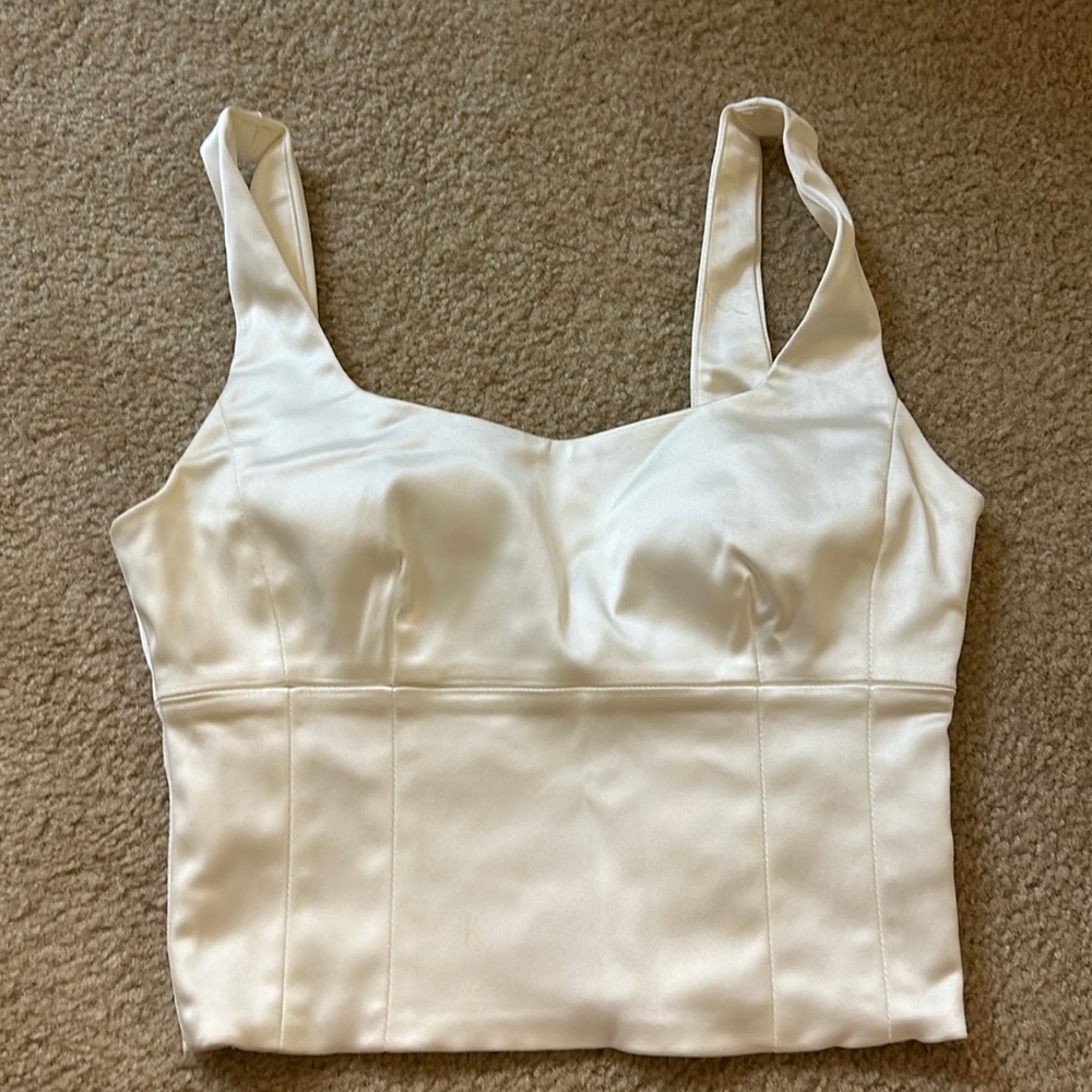Aritzia Wilfred white top
